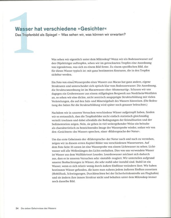 Buch "Die Geheimnisse des Wassers" von Bernd Kröplin und Regine C. Henschel